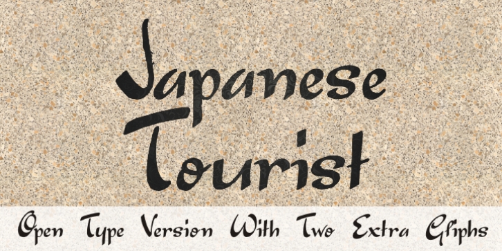 Japanese Touris Font Download