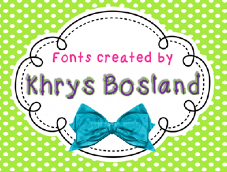 KBDabble Font Download