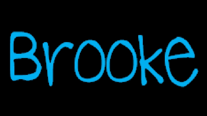 BrookeShappell8 Font Download