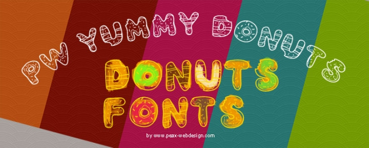 PWYummyDonuts Font Download