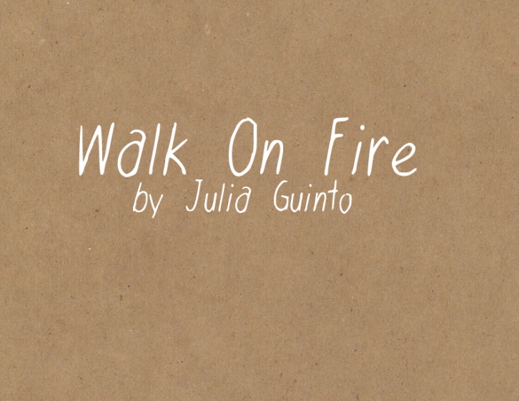 WalkonFire Font Download