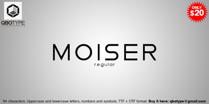 Moiser Font Download