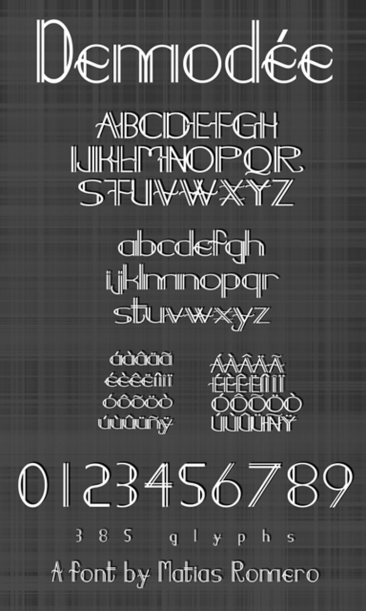 Demodee Font Download