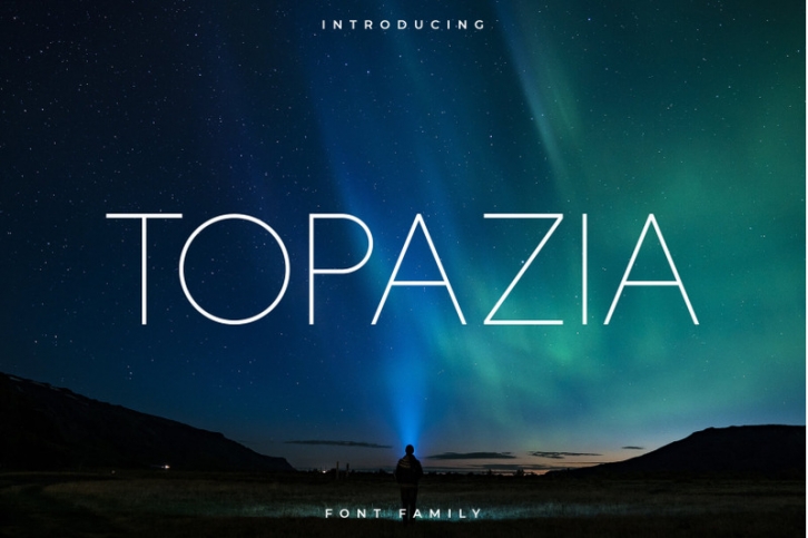 Topazia Font Family - Sans Serif Font Download