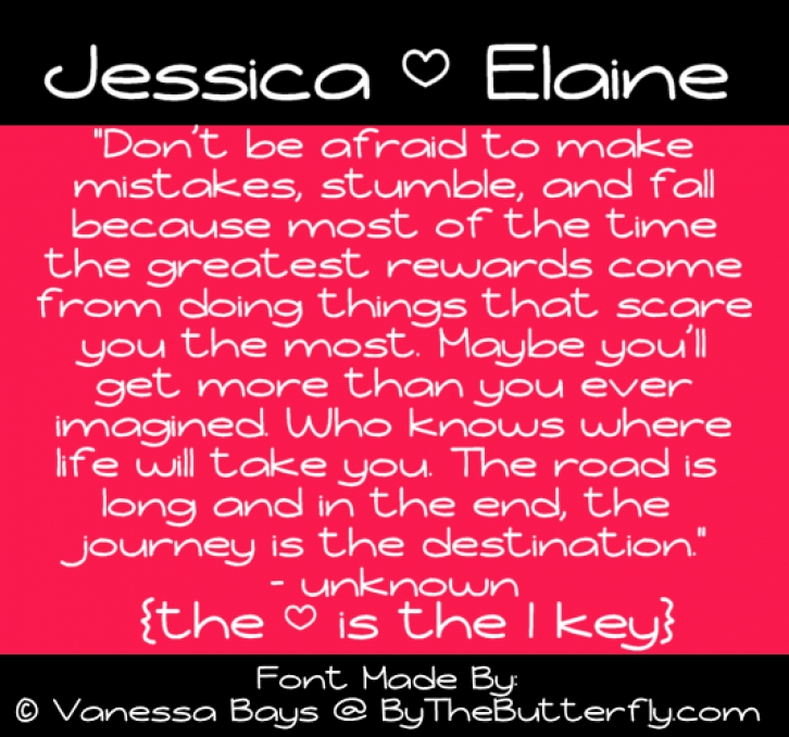 Jessica Elaine Font Download