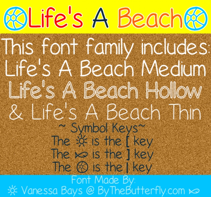 Life's A Beach Font Download
