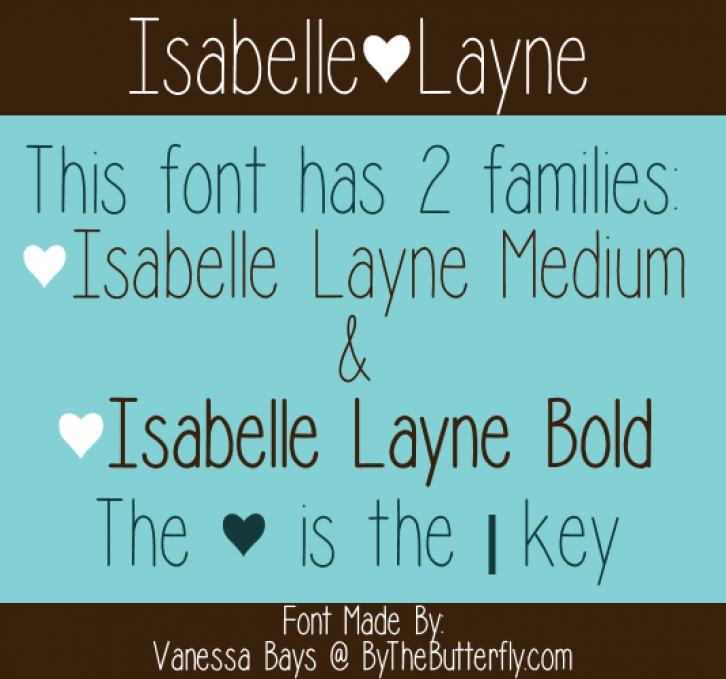 Isabelle Layne Font Download