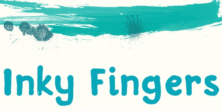 DK Inky Fingers Font Download