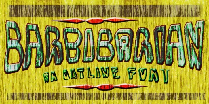 BarbibarianMarker Font Download