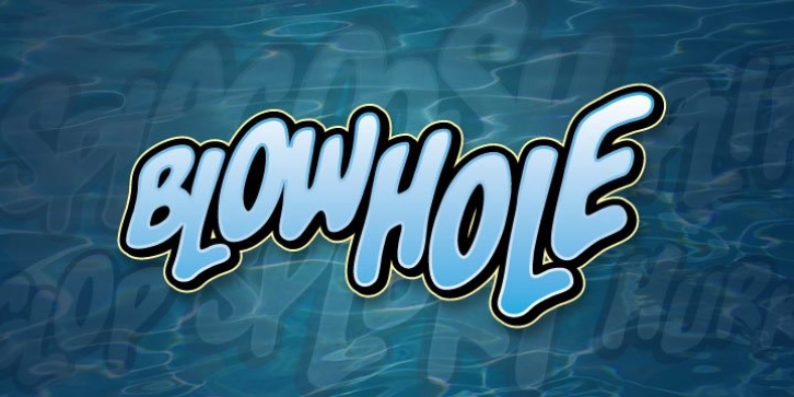Blowhole BB Font Download