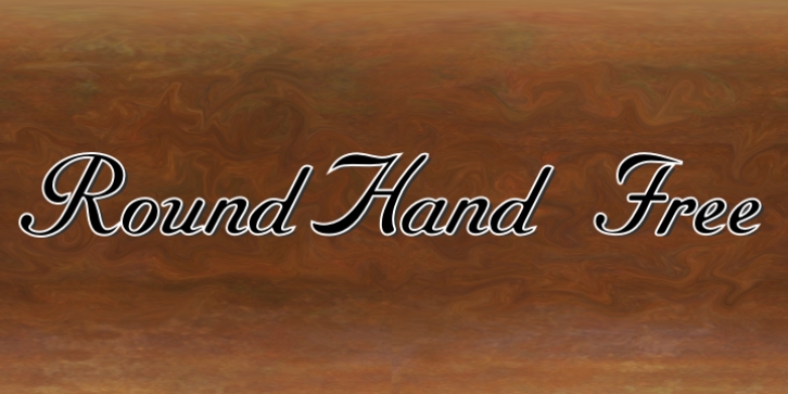 RoundHand Free Font Download