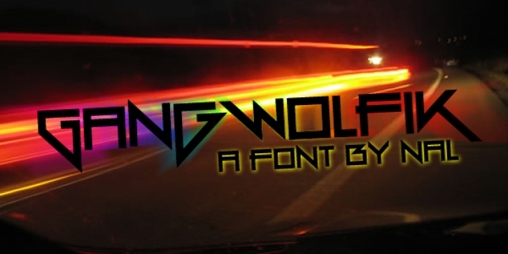 Gang Wolfik Font Download