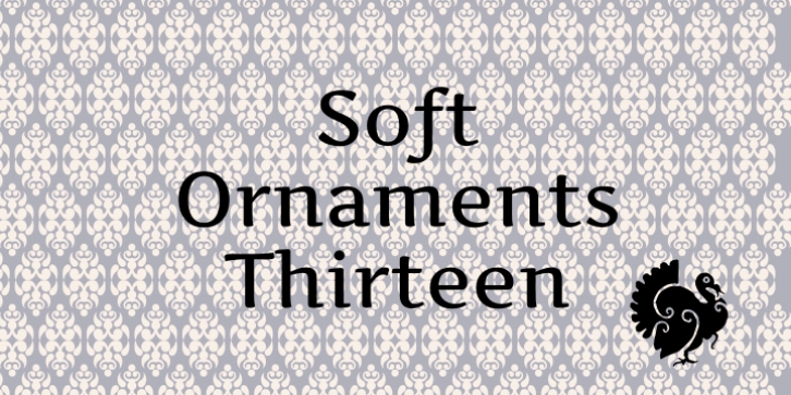 Soft Ornaments Thirtee Font Download