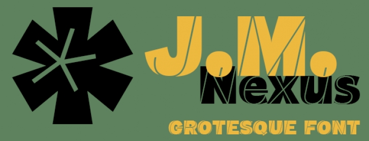 J.M. Nexus Grotesque Font Download