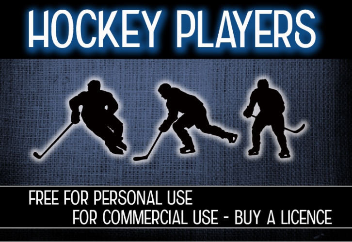 CF Hockey Players Font Download