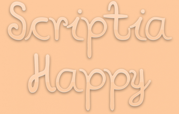 Scriptia Happy Font Download