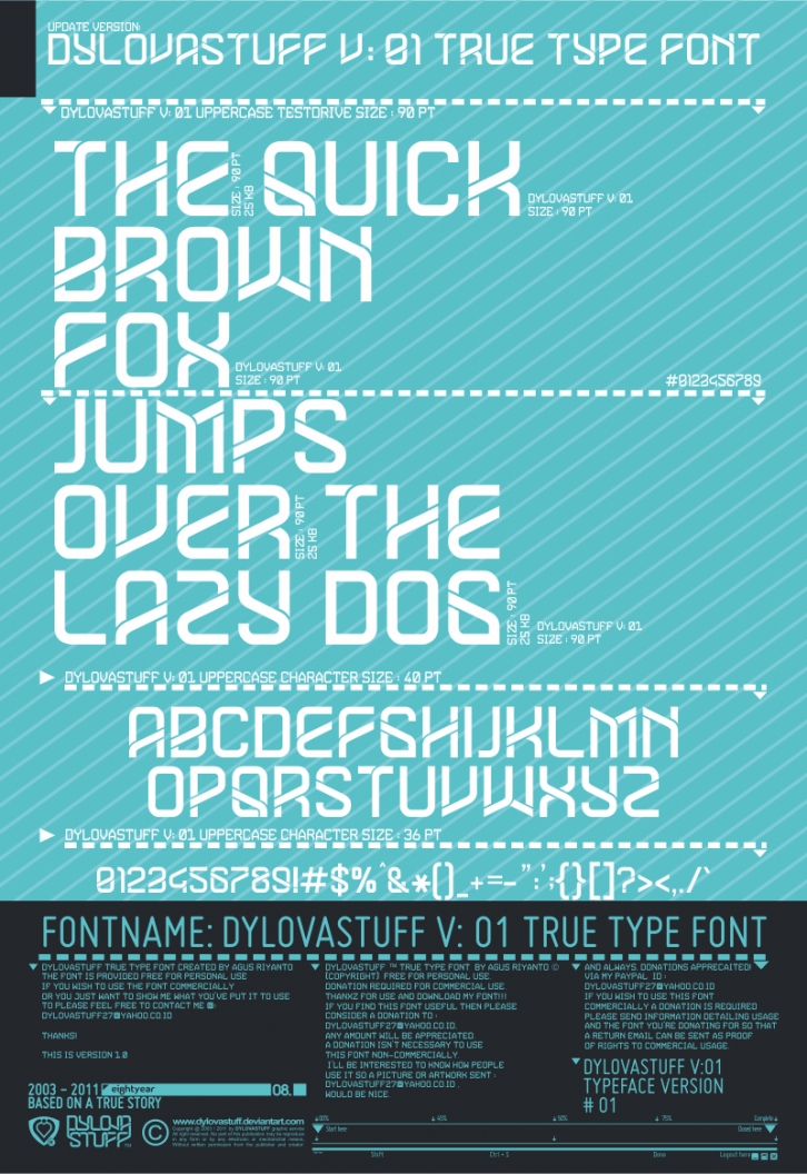 DYLOVASTU Font Download