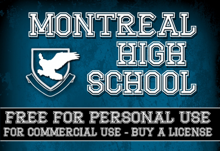 CF Montreal High School Font Download