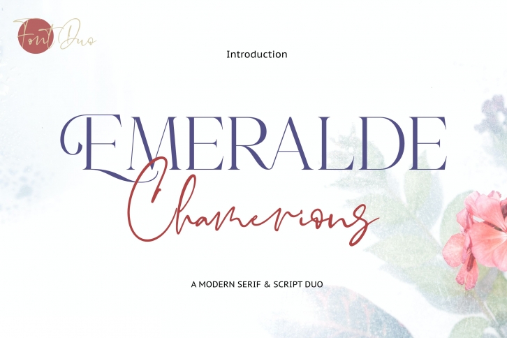 Emeralde Chamerions Font Download