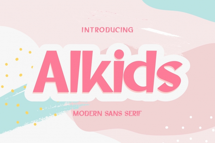 Alkids | Modern Sans Serif Font Download