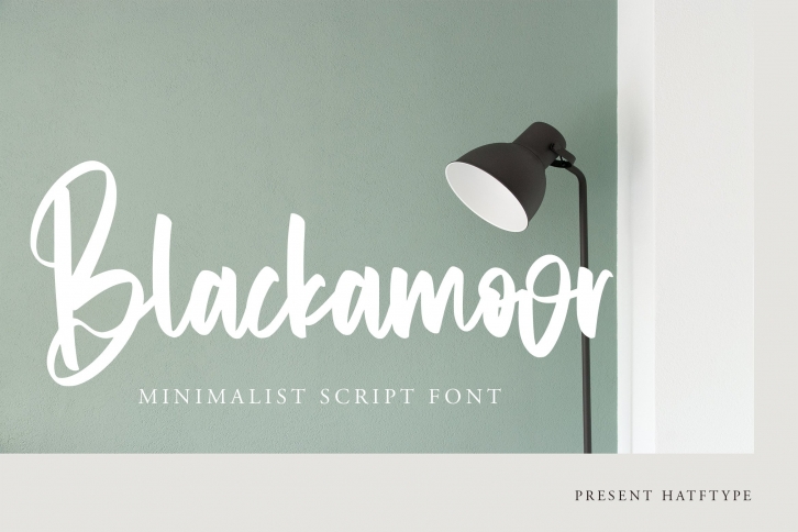 Blackamoor - Script font Font Download
