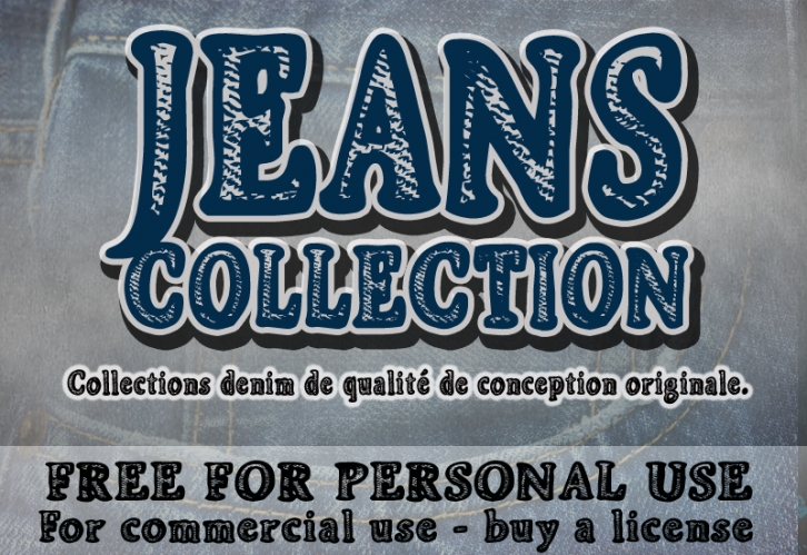 CF Jeans Collecti Font Download