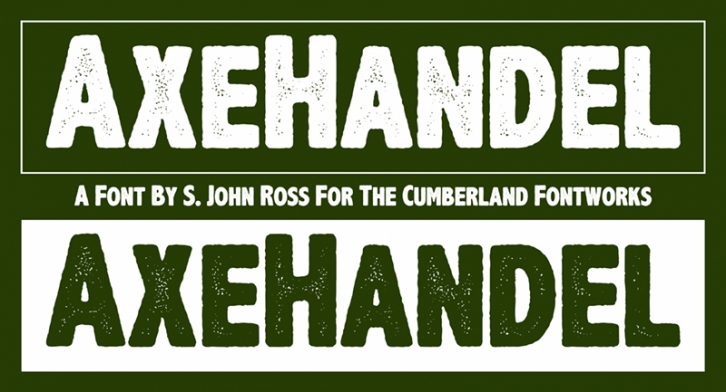 AxeHandel Font Download