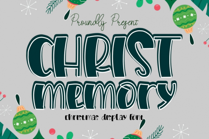 Christ Memory Display Font Font Download