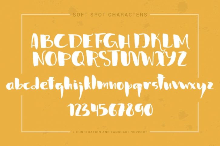 Soft Spot - playful font Font Download