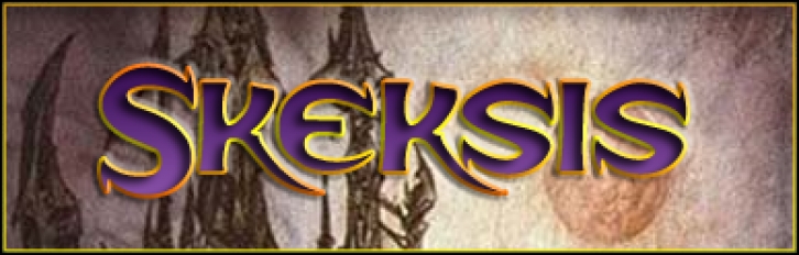 Skeksis Font Download