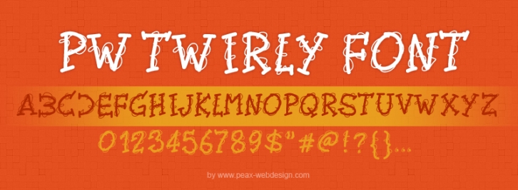 PWTwirly Font Download