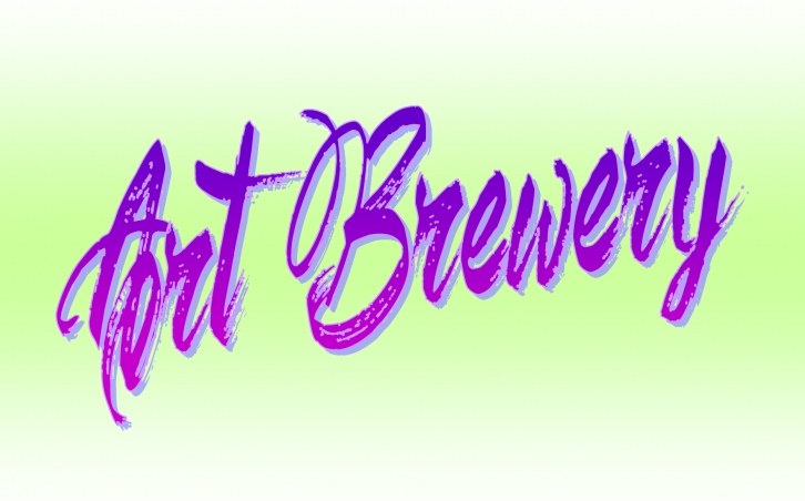 Art Brewery Font Download