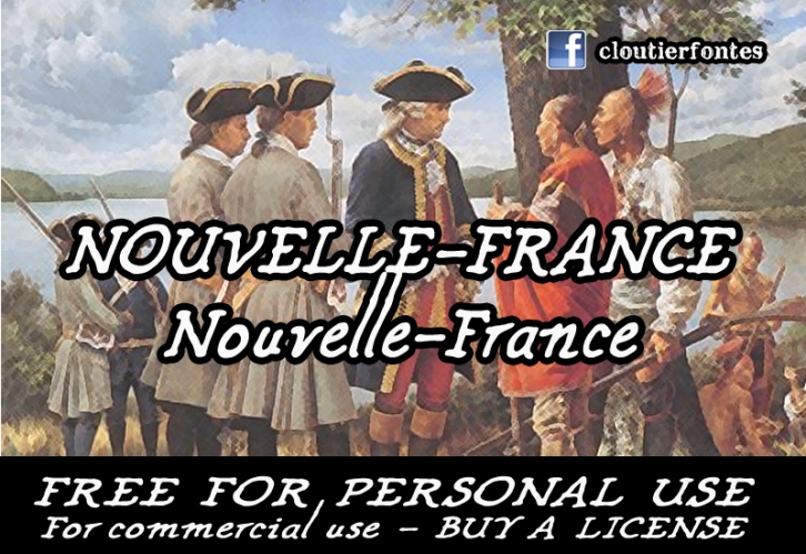 CF Nouvelle France Font Download