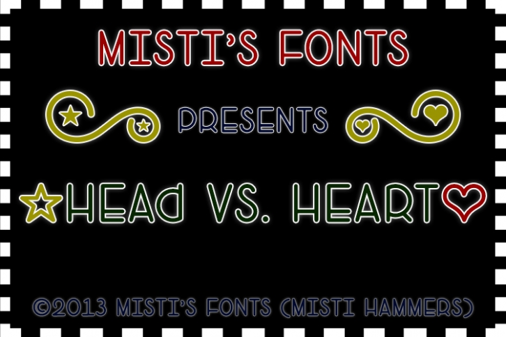 Head Versus Hear Font Download