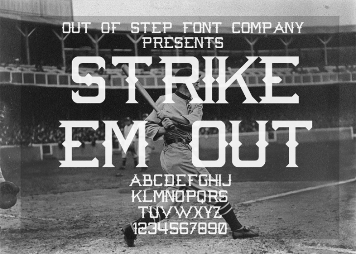 Strike 'Em Ou Font Download