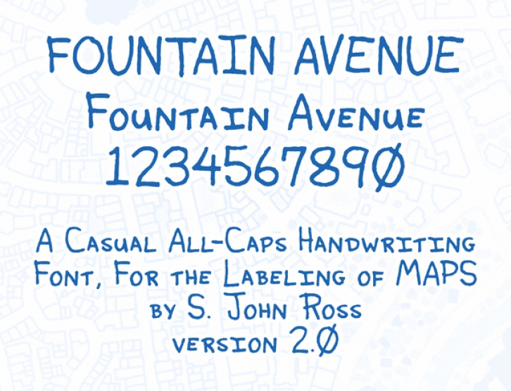 Fountain Avenue Font Download