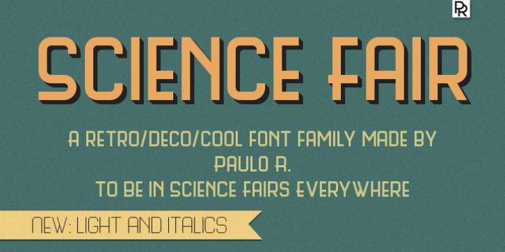 Science Fair Font Download