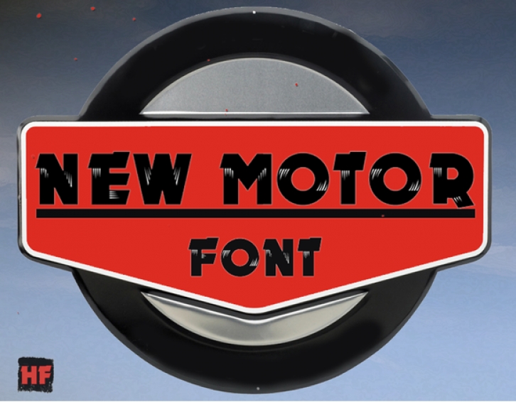 New MOTOR Font Download