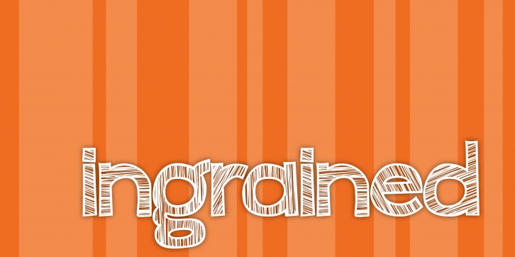 Ingrained Font Download