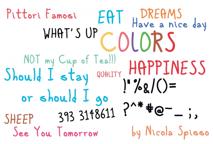 Pittorifamosi Font Download