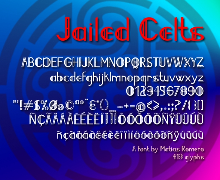 Jailed Celts Font Download