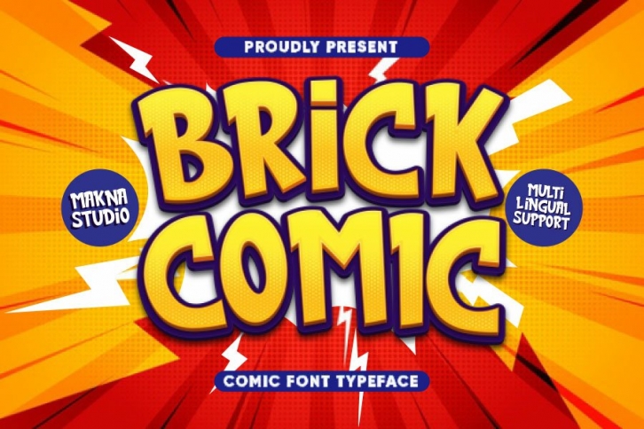 Brick Comic Font Download