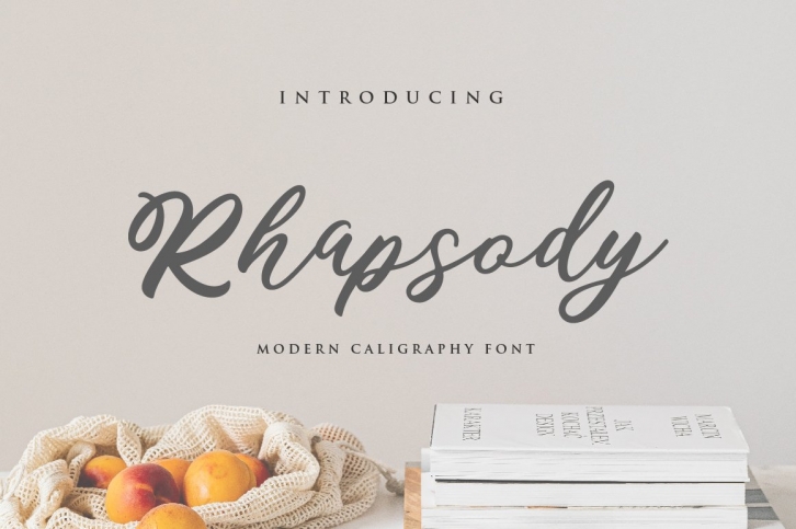Rhapsody Script Font Download