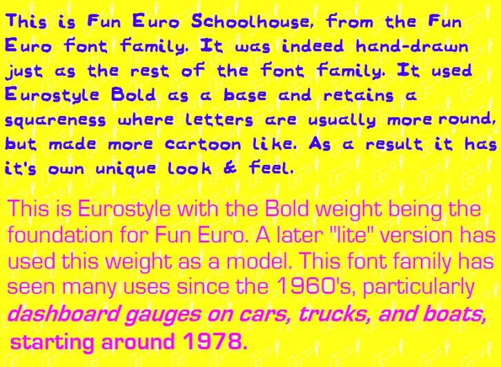 Name Day Cheers (formerly Fun Euro Schoolhouse) Font Download