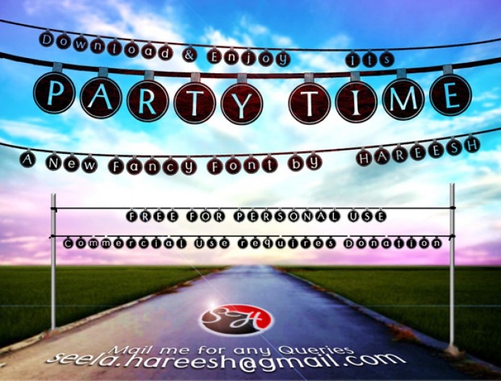Party Time Font Download
