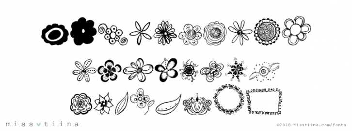 MTF Flower Doodles Font Download