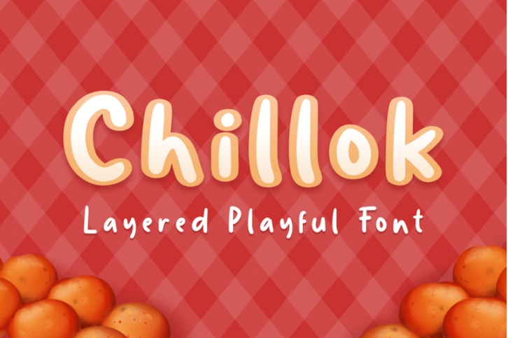 Chillok Layered Fun Font Font Download