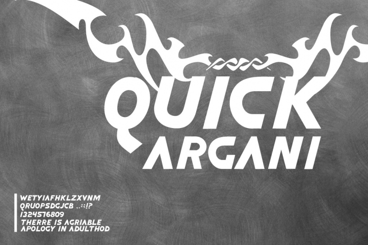 Quick Argani Font Download