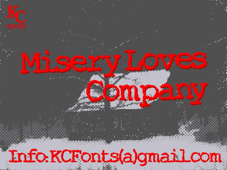 Misery Loves Company Font Download