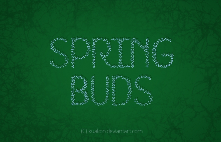 HKH Spring Buds Font Download